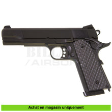 Charger l'image dans la galerie, Pistolet GBB Raven 1911 MEU Noir Full Métal - répliques de poing airsoft GBB