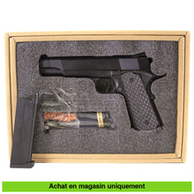 Charger l'image dans la galerie, Pistolet GBB Raven 1911 MEU Noir Full Métal - répliques de poing airsoft GBB
