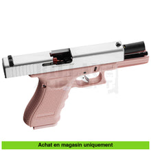 Charger l&#39;image dans la galerie, Pistolet Gbb Raven Eu 17 Rose/Silver Full Métal Répliques De Poing Airsoft