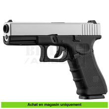 Charger l'image dans la galerie, Pistolet GBB Raven EU 17 Silver/Noir Full Métal - répliques de poing airsoft GBB