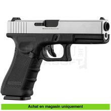 Charger l'image dans la galerie, Pistolet GBB Raven EU 17 Silver/Noir Full Métal - répliques de poing airsoft GBB