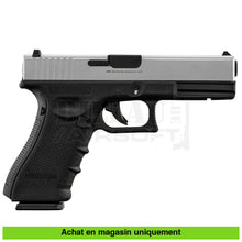 Charger l'image dans la galerie, Pistolet GBB Raven EU 17 Silver/Noir Full Métal - répliques de poing airsoft GBB