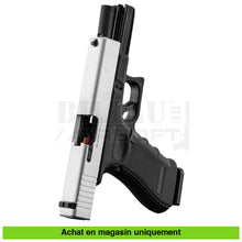 Charger l'image dans la galerie, Pistolet GBB Raven EU 17 Silver/Noir Full Métal - répliques de poing airsoft GBB