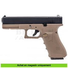 Charger l'image dans la galerie, Pistolet GBB Raven EU 17 Tan/Noir Full Métal - répliques de poing airsoft GBB