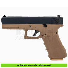 Charger l'image dans la galerie, Pistolet GBB Raven EU 18 Tan/Noir Full Métal - répliques de poing airsoft GBB