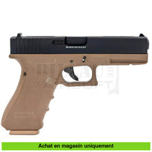 Charger l'image dans la galerie, Pistolet GBB Raven EU 18 Tan/Noir Full Métal - répliques de poing airsoft GBB
