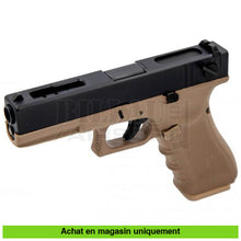 Charger l'image dans la galerie, Pistolet GBB Raven EU 18 Tan/Noir Full Métal - répliques de poing airsoft GBB