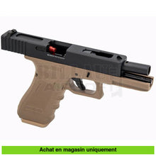 Charger l'image dans la galerie, Pistolet GBB Raven EU 18 Tan/Noir Full Métal - répliques de poing airsoft GBB