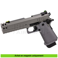 Charger l&#39;image dans la galerie, Pistolet Gbb Raven Hi Capa Hex Comp Full Métal Gris Répliques De Poing Airsoft