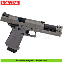 Charger l&#39;image dans la galerie, Pistolet Gbb Raven Hi Capa Hex Comp Full Métal Gris Répliques De Poing Airsoft