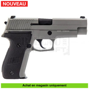 Pistolet Gbb Raven Sig Sauer P226 (R226) Full Métal Gris Répliques De Poing Airsoft