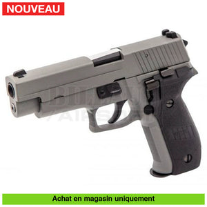 Pistolet Gbb Raven Sig Sauer P226 (R226) Full Métal Gris Répliques De Poing Airsoft