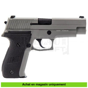 Pistolet Gbb Raven Sig Sauer P226 (R226) Full Métal Gris Répliques De Poing Airsoft