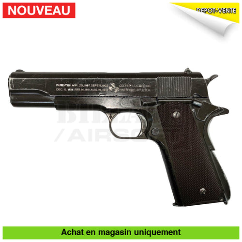 Pistolet GBB Tokyo Marui 1911 A1 Custom Complet Guarder Full Métal effet vieilli (Rare!) répliques de poing airsoft GBB