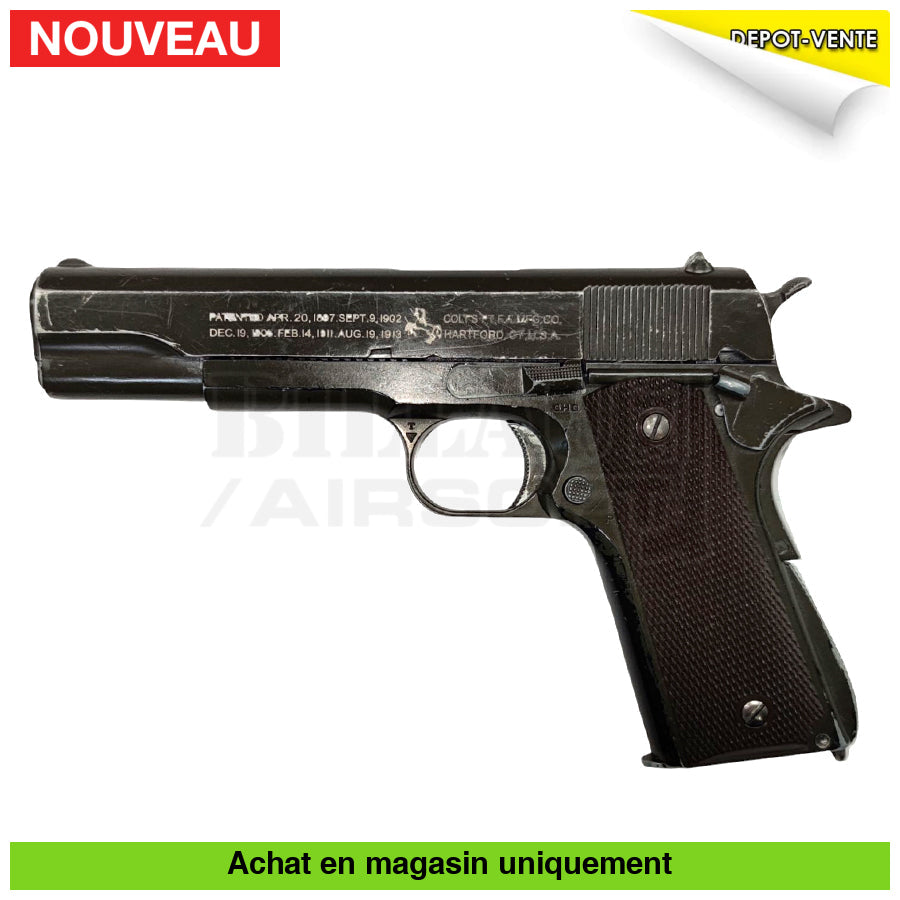Pistolet GBB Tokyo Marui 1911 A1 Custom Complet Guarder Full Métal effet vieilli (Rare!) répliques de poing airsoft GBB