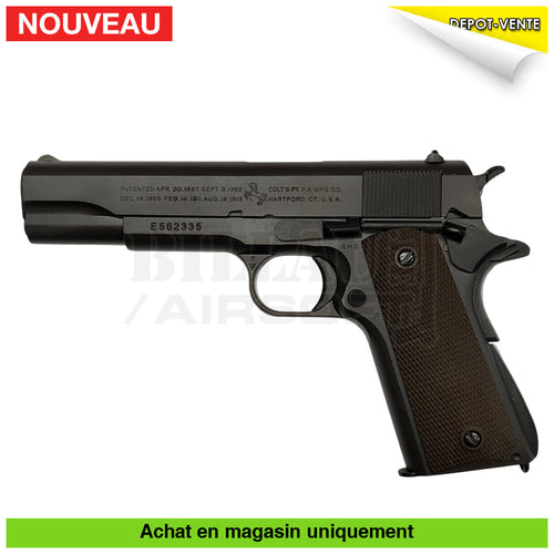 Pistolet GBB Tokyo Marui 1911 A1 fourni avec Custom Complet Guarder Full Métal (Rare!) répliques de poing airsoft GBB