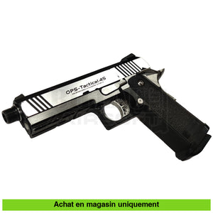 Pistolet Gbb Tokyo Marui Hi Capa 4.3 Dual Stainless Upgrade Répliques De Poing Airsoft