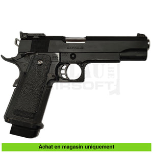 Pistolet Gbb Tokyo Marui Hi Capa 5.1 Upgrade Kit Short Cycle + Chargeur Holster Répliques De Poing