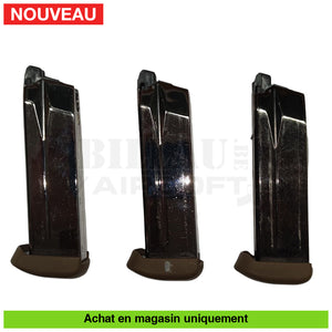 Pistolet GBB VFC FNX Custom + Point rouge type RMR + Lampe type Surefire + Chargeurs +... répliques de poing airsoft GBB