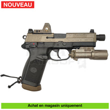 Charger l&#39;image dans la galerie, Pistolet GBB VFC FNX Custom + Point rouge type RMR + Lampe type Surefire + Chargeurs +... répliques de poing airsoft GBB