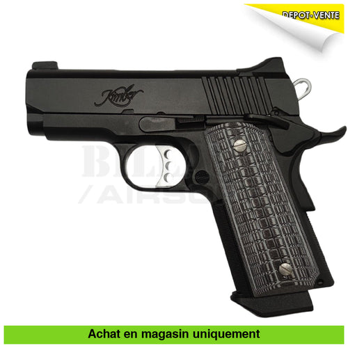 Pistolet GBB VFC Kimber Ultra TLE 2 Compact Custom + Plaquettes G10 (Rare!) répliques de poing airsoft GBB