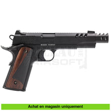 Charger l'image dans la galerie, Pistolet GBB Vorsk CS Defender Pro MEU Noir Full Métal - répliques de poing airsoft GBB