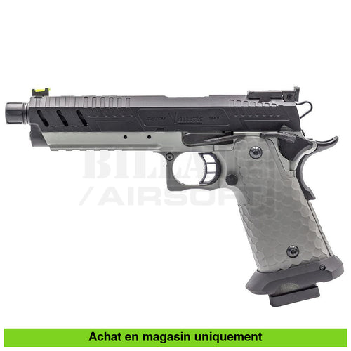 Pistolet Gbb Vorsk Hi Capa 5.1 Vengeance Gris Full Métal Répliques De Poing Airsoft