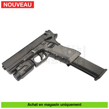 Charger l'image dans la galerie, Pistolet GBB WE Glock 18C + Lampe + Chargeur long + Holster +... - répliques de poing airsoft GBB