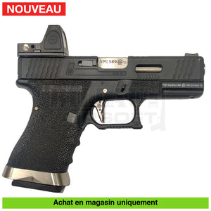 Pistolet GBB WE Glock 19 SAI Tactical + RMR répliques de poing airsoft GBB