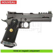 Charger l&#39;image dans la galerie, Pistolet GBB WE Hi Capa 5.1 Dragon Custom + Chargeurs courts + Chargeurs longs répliques de poing airsoft GBB