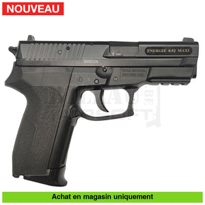 Pistolet GNB Swiss Arms SP2022 Noir répliques de poing airsoft GNB Co2