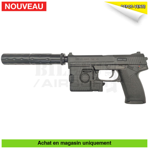 Pistolet GNB Tokyo Marui MK23 Kit Complet répliques de poing airsoft GNB