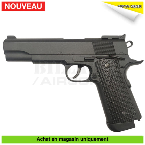 Pistolet GNB type Colt 1911 répliques de poing airsoft GNB Co2