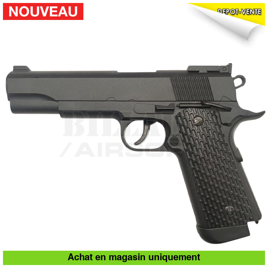 Pistolet GNB type Colt 1911 répliques de poing airsoft GNB Co2