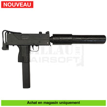Charger l&#39;image dans la galerie, Pistolet-Mitrailleur AEP Ingram Mac 11 + Chargeurs + Silencieux + Batteries + ... répliques de poing airsoft AEP
