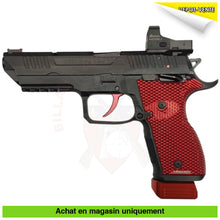 Charger l'image dans la galerie, Pistolet semi-auto Arex Alpha Red Custom + Point Rouge Burris Fast Fire 3 cal. 9mm Para (Rare) - Armes de poing à feu
