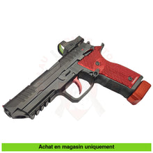 Charger l'image dans la galerie, Pistolet semi-auto Arex Alpha Red Custom + Point Rouge Burris Fast Fire 3 cal. 9mm Para (Rare) - Armes de poing à feu