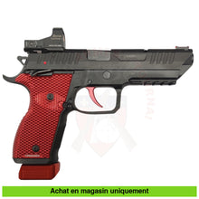 Charger l'image dans la galerie, Pistolet semi-auto Arex Alpha Red Custom + Point Rouge Burris Fast Fire 3 cal. 9mm Para (Rare) - Armes de poing à feu