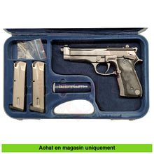 Charger l&#39;image dans la galerie, Pistolet Semi-Auto Beretta 92 Billennium Cal. 9Mm Para Edition Limitée N° 1087/2000 (Rare!) Armes