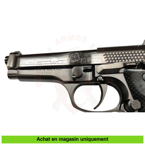 Pistolet Semi-Auto Beretta 92 Billennium Cal. 9Mm Para Edition Limitée N° 1087/2000 (Rare!) Armes
