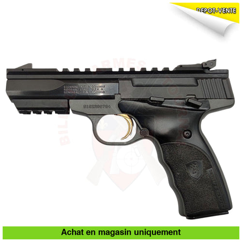 Pistolet semi-auto Browning Buckmark Black Label Cal. 22lr Armes de poing à feu (Pistolets)