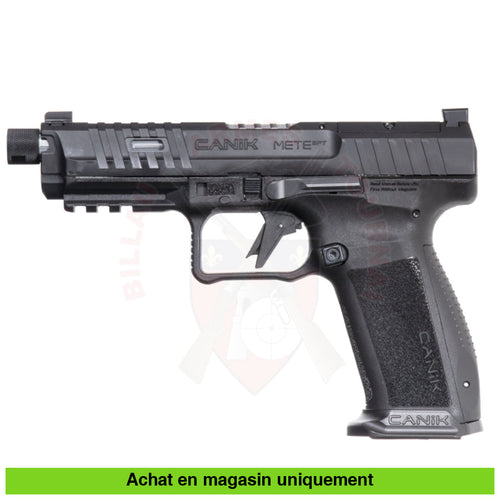 Pistolet semi-auto Canik METE SFT Pro Black 9mm Para Armes de poing à feu (Pistolets)