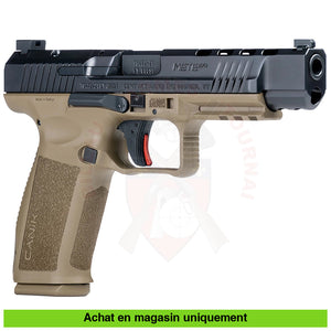 Pistolet semi-auto Canik METE SFX Two-Tone FDE 9mm Para Armes de poing à feu (Pistolets)