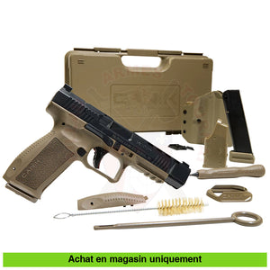 Pistolet semi-auto Canik METE SFX Two-Tone FDE 9mm Para Armes de poing à feu (Pistolets)