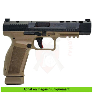 Pistolet semi-auto Canik METE SFX Two-Tone FDE 9mm Para Armes de poing à feu (Pistolets)