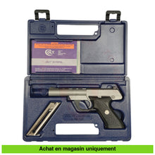 Charger l'image dans la galerie, Pistolet semi-auto Colt 22 Cadet cal. 22lr Stainless + Chargeur (Rare!) - Armes de poing à feu (Pistolets)