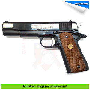 Pistolet Semi-Auto Colt 45 1911 Series 70 Cal. 45Acp 1978 + Gaine Cuir Armes De Poing À Feu