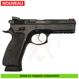 Pistolet semi-auto CZ 75 SP01 Shadow cal. 9mm Para + Chargeurs + Cadenas Pontet + Holster Armes de poing à feu