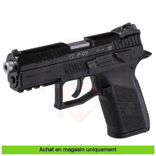 Pistolet Semi-Auto Cz P07 Kadet 22Lr Noir Armes De Poing À Feu (Pistolets)