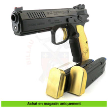 Charger l&#39;image dans la galerie, Pistolet Semi - Auto Cz Shadow 2 Optic Ready 9Mm Para Limited Edition Gold Armes De Poing À Feu